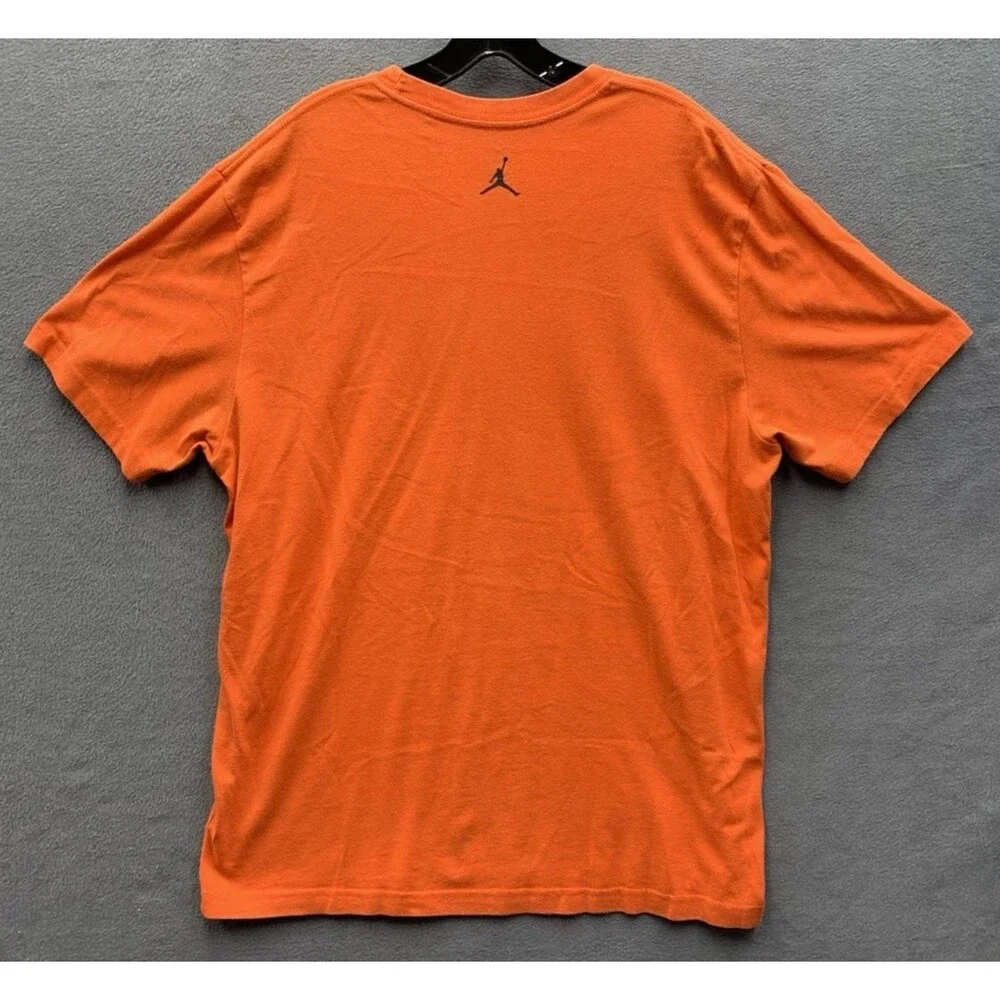 Jordan Basketball 23 Graphic Tee T-Shirt Men's Dry-Fit Orange XL 465105-828 - Picture 6 of 13